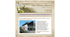 Desktop Screenshot of hotel-liesertal.de